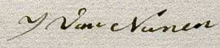Bestand:Johannes van Nunen handtekening veldwachter Vlierden 1849-1853.jpg