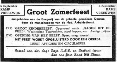 Nieuwsblad van deurne 1942-09-05 zomerfeest Vreekwijk LR.jpg