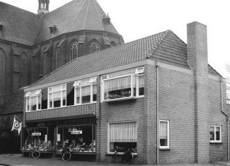 Bakkerij Wouters in de Kerkstraat ± 1965.