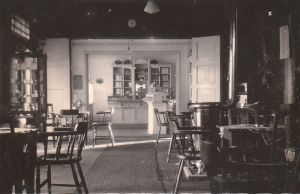 Het interieur van De Peelpoort voor het jaar 1940. foto collectie familie Van der Heijden