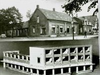 Pierre Keeren: Stationsstraat - Heuvelstraat. Oude situatie en maquette nieuwbouw.