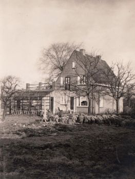 Achteraanzicht van het huis op Molenlaan 4. Foto collectie Jan Vermazeren