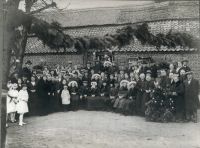 De gouden bruiloft Joosten-Vinken op 8 februari 1934.