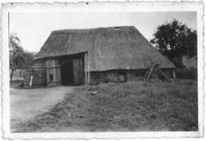 De oude schop, gezien vanaf de achterzijde. foto collectie Pauline Louwers-Engelen